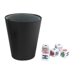 PUBLIGRAFIK DEL SURESTE: CUBILETE KENTAUR Incluye 5 dados.