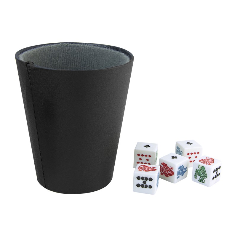 PUBLIGRAFIK DEL SURESTE: CUBILETE KENTAUR Incluye 5 dados.