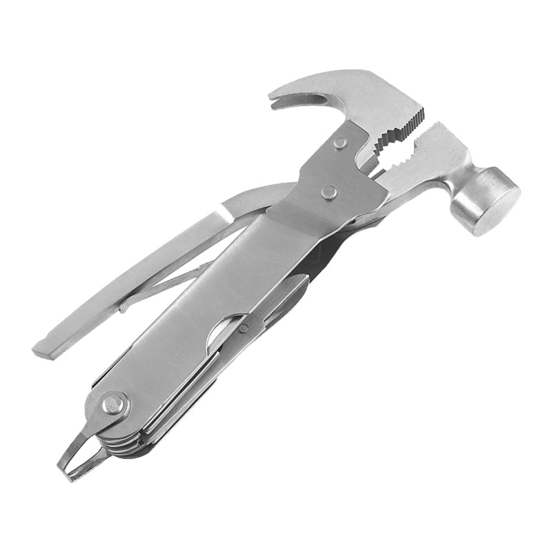 PUBLIGRAFIK DEL SURESTE: MARTILLO THOR MULTIUSOS Contiene martillo, pinzas, navaja, tijeras, desarmador, sierra y lima. Incluye 