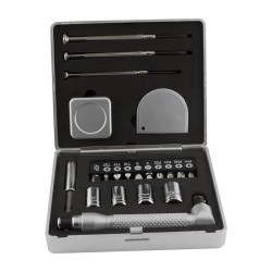 PUBLIGRAFIK DEL SURESTE: SET DE HERRAMIENTAS CONRAD Contiene 3 desarmadores de mano, flexómetro de 1 m, cúter, 10 puntas de desa