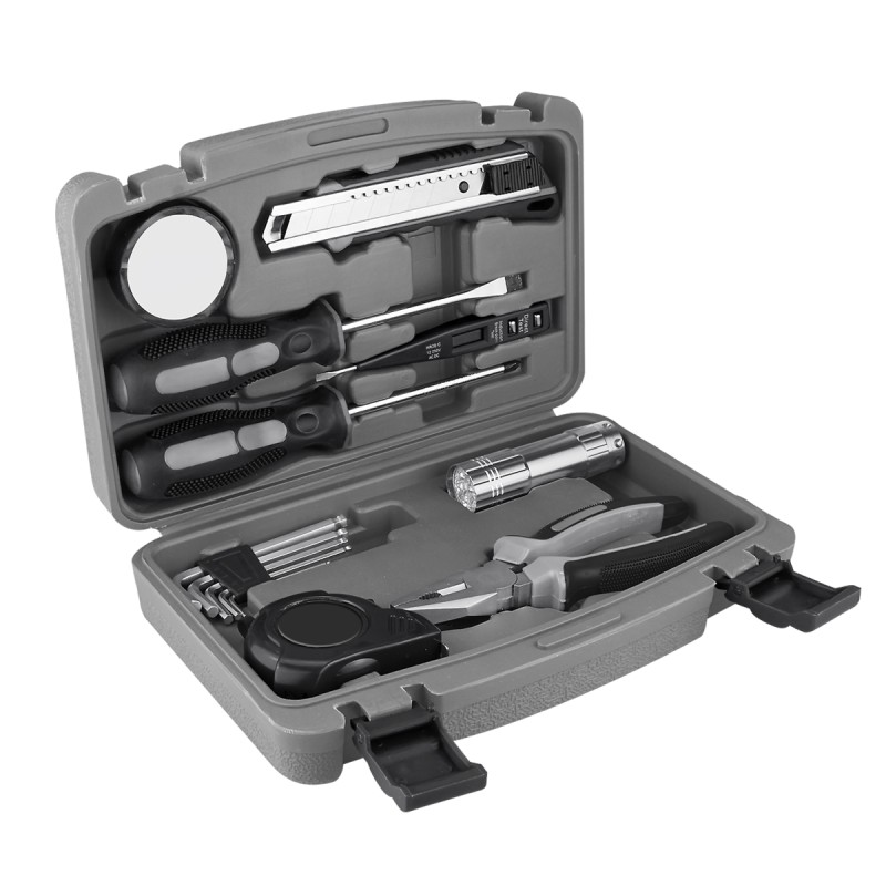 PUBLIGRAFIK DEL SURESTE: SET DE HERRAMIENTAS WALNEY Contiene pinzas de electricista, flexómetro 3 m (con área de 3.5 cm para got