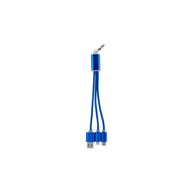 PUBLIGRAFIK DEL SURESTE: CABLE JENIFRA compatible con USB, 8 pin, micro USB y entrada tipo C