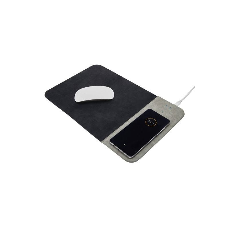 PUBLIGRAFIK DEL SURESTE: MOUSE PAD CARGADOR EXPERT con cargador inalámbrico de 10W