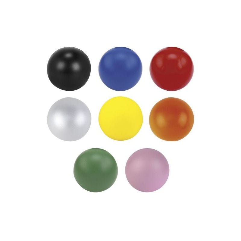 PUBLIGRAFIK DEL SURESTE: PELOTA ANTI-STRESS LISA Medida 6 cm Diámetro