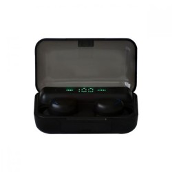 PUBLIGRAFIK DEL SURESTE: AUDÍFONOS JACOB bluetooth inalámbricos con power bank de 1,500 mAh. Función manos libres. Rango de cone