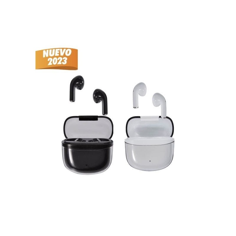 PUBLIGRAFIK DEL SURESTE: AUDÍFONOS LESLY Incluye estuche de carga y cable con puerto tipo C