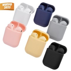 PUBLIGRAFIK DEL SURESTE: AUDIFONOS LINA BLUETOOTH bluetooth inalámbricos con estuche recargable. Control touch para reproducción