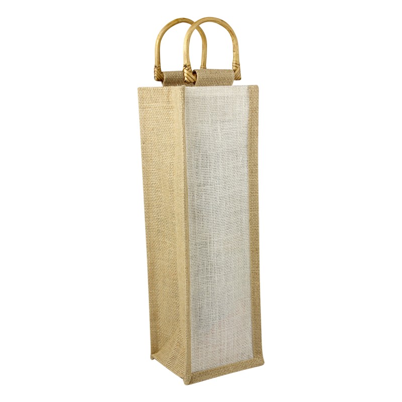 PUBLIGRAFIK DEL SURESTE: ESTUCHE PARA VINOS PALERMO Interior plastificado. Agarraderas de madera.