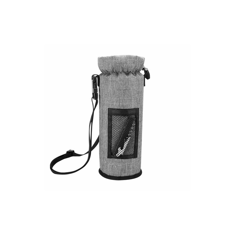 PUBLIGRAFIK DEL SURESTE: PORTABOTELLAS VILNA Set de porta botellas y sacacorchos con navaja y destapador. Interior térmico. Incl