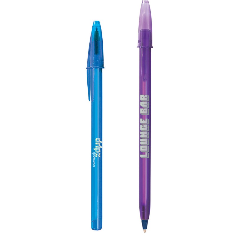 PUBLIGRAFIK DEL SURESTE: BOLÍGRAFO JOYAS (JYS) COLORES TRASLUCIDOS PUNTO MEDIANO